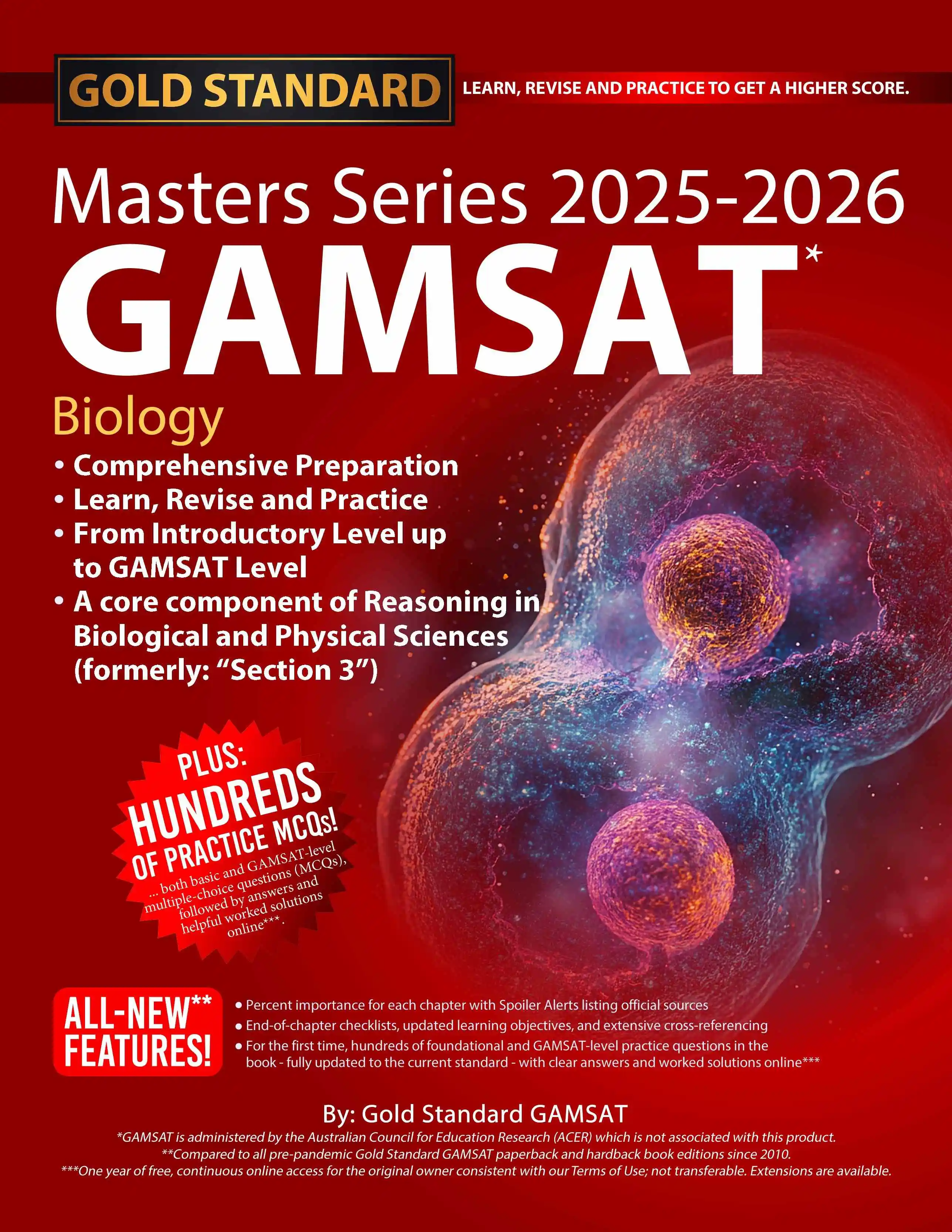 2025-2026 GAMSAT Masters Series Biology