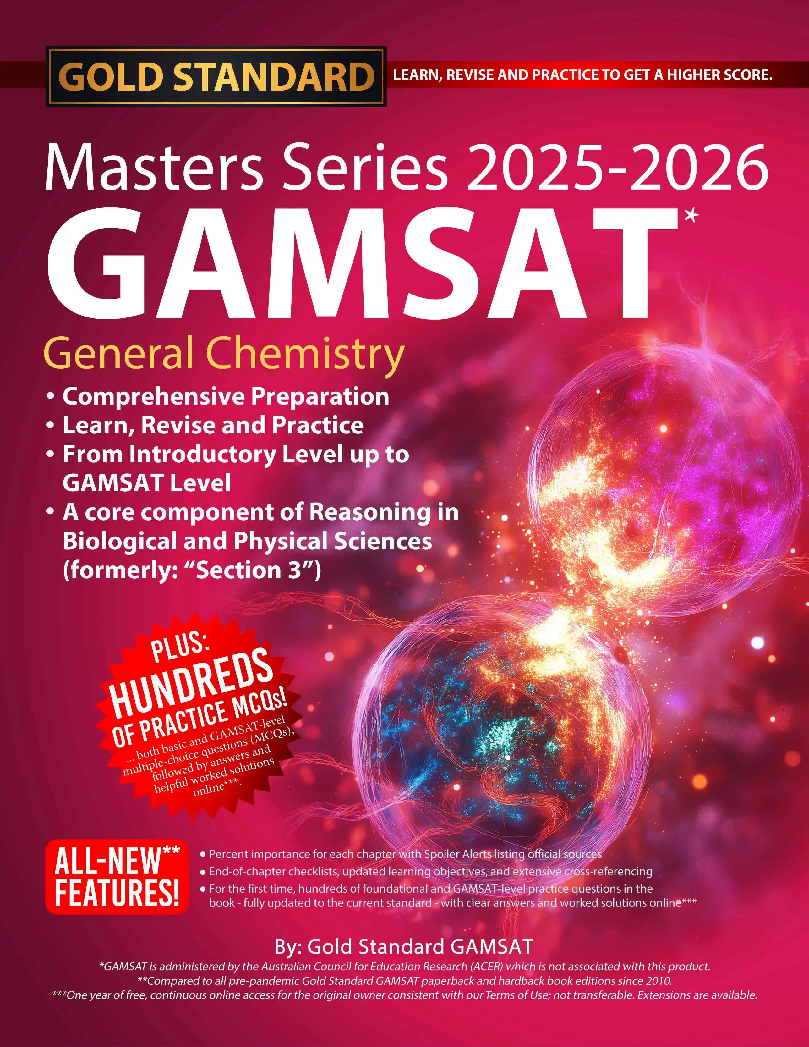 2025-2026 GAMSAT Masters Series General Chemistry